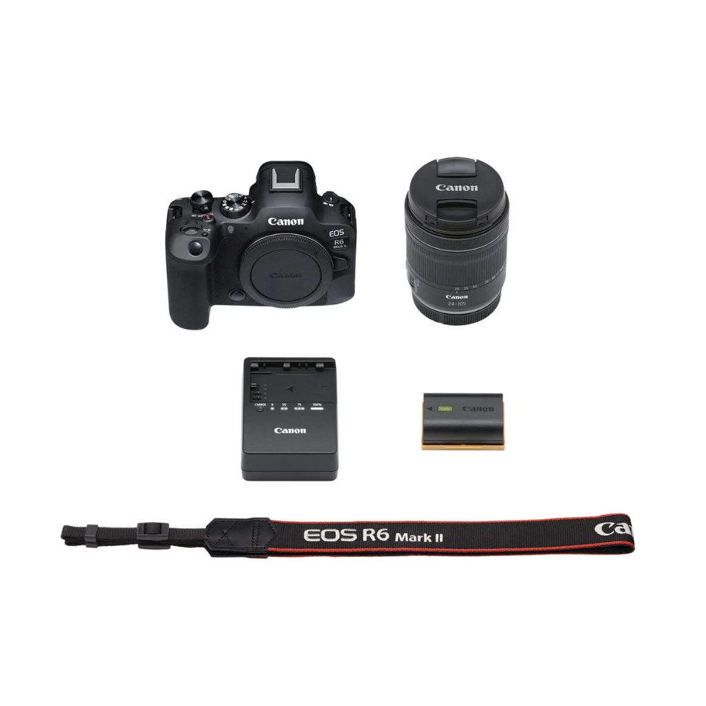 CÁMARA MIRRORLESS CANON R6 MARK II RF 24-105 STM